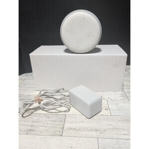 Amazon Echo Dot (3rd Generation) Smart Speaker White Factory Reset Tested Works